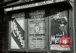 Immagine di I cartelloni presso la Carnegie Hall nel 1943 New York City USA, 1943, secondo 45 filmato di repertorio 65675026223