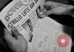 Image of Newspaper headlines Chicago Illinois USA, 1943, second 10 stock footage video 65675026230