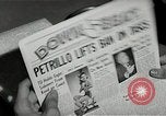 Image of Newspaper headlines Chicago Illinois USA, 1943, second 11 stock footage video 65675026230