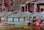 Image of German building ruins Berlin Germany, 1945, second 48 stock footage video 65675026240