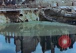 Image of bomb damaged buildings Berlin Germany, 1945, second 4 stock footage video 65675026246