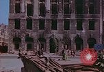 Image of bomb damaged buildings Berlin Germany, 1945, second 6 stock footage video 65675026247