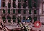 Image of bomb damaged buildings Berlin Germany, 1945, second 7 stock footage video 65675026247