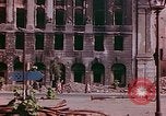 Image of bomb damaged buildings Berlin Germany, 1945, second 8 stock footage video 65675026247