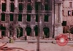 Image of bomb damaged buildings Berlin Germany, 1945, second 9 stock footage video 65675026247