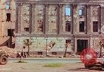 Image of bomb damaged buildings Berlin Germany, 1945, second 20 stock footage video 65675026247