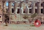 Image of bomb damaged buildings Berlin Germany, 1945, second 28 stock footage video 65675026247