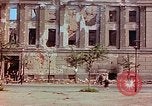 Image of bomb damaged buildings Berlin Germany, 1945, second 29 stock footage video 65675026247