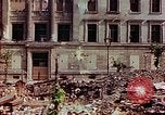 Image of bomb damaged buildings Berlin Germany, 1945, second 53 stock footage video 65675026247