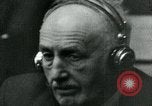 Image of war criminal Trials Nuremberg Germany, 1946, second 5 stock footage video 65675026251