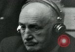 Image of war criminal Trials Nuremberg Germany, 1946, second 15 stock footage video 65675026251