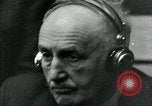 Image of war criminal Trials Nuremberg Germany, 1946, second 21 stock footage video 65675026251