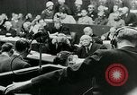 Image procès de criminels de guerre Nuremberg ALLEMAGNE, 1946, de la seconde 41 séquences d'archives historiques vidéo 65675026252