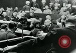 Image procès de criminels de guerre Nuremberg ALLEMAGNE, 1946, de la seconde 42 séquences d'archives historiques vidéo 65675026252