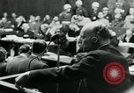 Image procès de criminels de guerre Nuremberg ALLEMAGNE, 1946, de la seconde 52 séquences d'archives historiques vidéo 65675026252