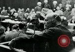 Image procès de criminels de guerre Nuremberg ALLEMAGNE, 1946, de la seconde 53 séquences d'archives historiques vidéo 65675026252