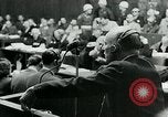 Image procès de criminels de guerre Nuremberg ALLEMAGNE, 1946, de la seconde 55 séquences d'archives historiques vidéo 65675026252