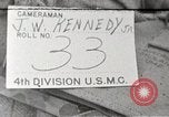 Image of 4th division marines Iwo Jima, 1945, second 1 stock footage video 65675026261