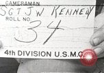 Image of 4th division marines Iwo Jima, 1945, second 1 stock footage video 65675026262