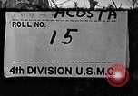 Image of US Marine Corps Memorial on battlefield Iwo Jima, 1945, second 3 stock footage video 65675026274