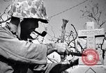 Image of US Marine Corps Memorial on battlefield Iwo Jima, 1945, second 6 stock footage video 65675026274