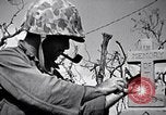 Image of US Marine Corps Memorial on battlefield Iwo Jima, 1945, second 9 stock footage video 65675026274