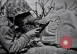 Image of US Marine Corps Memorial on battlefield Iwo Jima, 1945, second 25 stock footage video 65675026274