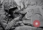 Image of US Marine Corps Memorial on battlefield Iwo Jima, 1945, second 26 stock footage video 65675026274