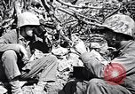 Image of US Marine Corps Memorial on battlefield Iwo Jima, 1945, second 40 stock footage video 65675026274
