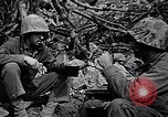 Image of US Marine Corps Memorial on battlefield Iwo Jima, 1945, second 50 stock footage video 65675026274
