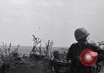 Image of Marines moving along a ridge Iwo Jima, 1945, second 13 stock footage video 65675026281