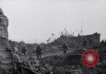 Image of Marines moving along a ridge Iwo Jima, 1945, second 36 stock footage video 65675026281