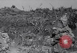 Image of Marines moving along a ridge Iwo Jima, 1945, second 45 stock footage video 65675026281