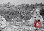 Image of Marines moving along a ridge Iwo Jima, 1945, second 51 stock footage video 65675026281