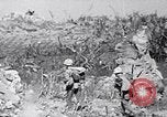 Image of Marines moving along a ridge Iwo Jima, 1945, second 54 stock footage video 65675026281