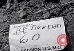 Image of Marines clearing Japanese defenders from a ridge Iwo Jima, 1945, second 3 stock footage video 65675026282