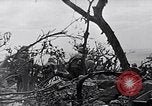Image of Marines clearing Japanese defenders from a ridge Iwo Jima, 1945, second 13 stock footage video 65675026282