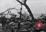 Image of Marines clearing Japanese defenders from a ridge Iwo Jima, 1945, second 22 stock footage video 65675026282