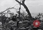 Image of Marines clearing Japanese defenders from a ridge Iwo Jima, 1945, second 23 stock footage video 65675026282