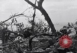 Image of Marines clearing Japanese defenders from a ridge Iwo Jima, 1945, second 25 stock footage video 65675026282
