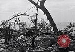 Image of Marines clearing Japanese defenders from a ridge Iwo Jima, 1945, second 30 stock footage video 65675026282