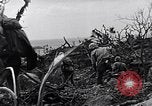 Image of Marines clearing Japanese defenders from a ridge Iwo Jima, 1945, second 45 stock footage video 65675026282