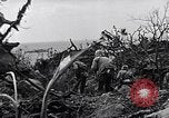 Image of Marines clearing Japanese defenders from a ridge Iwo Jima, 1945, second 50 stock footage video 65675026282