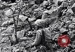 Image of Marines clearing Japanese defenders from a ridge Iwo Jima, 1945, second 61 stock footage video 65675026282