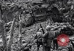 Image of US Marines look for remaining Japanese defenders Iwo Jima, 1945, second 20 stock footage video 65675026283