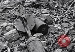 Image of US Marines look for remaining Japanese defenders Iwo Jima, 1945, second 27 stock footage video 65675026283
