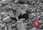 Image of US Marines look for remaining Japanese defenders Iwo Jima, 1945, second 31 stock footage video 65675026283