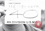 Image of Rabbi Chaplain Leon Rosenberg conducts Jewish services on Iwo Jima during World War 2 Iwo Jima, 1945, second 1 stock footage video 65675026284