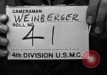 Image of Rabbi Chaplain Leon Rosenberg conducts Jewish services on Iwo Jima during World War 2 Iwo Jima, 1945, second 11 stock footage video 65675026284