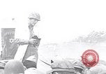 Image of Rabbi Chaplain Leon Rosenberg conducts Jewish services on Iwo Jima during World War 2 Iwo Jima, 1945, second 34 stock footage video 65675026284